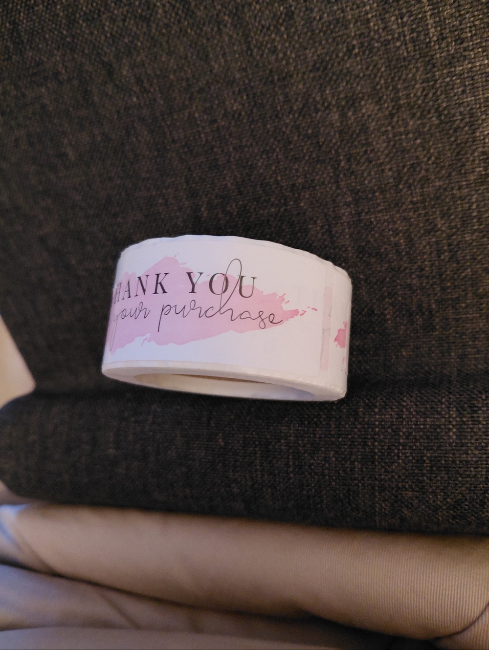120ct. "Thank You For Your Purchase" - White & Pink Bonus 3 Random Polymailers - Picture 3 of 5